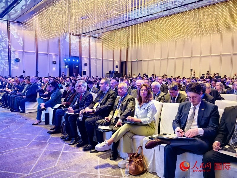 中國—巴西商業(yè)研討會(huì)現(xiàn)場。人民網(wǎng)記者 符園園攝