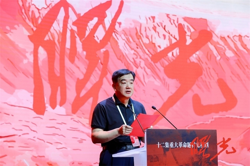 陜西省榆林市米脂縣委副書記、縣長楊樹森致辭