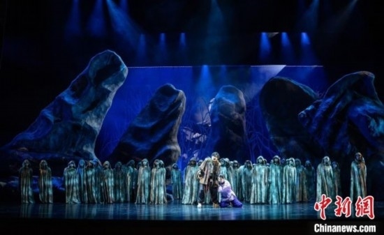 歌劇《原野》劇照。 中國(guó)音樂學(xué)院供圖