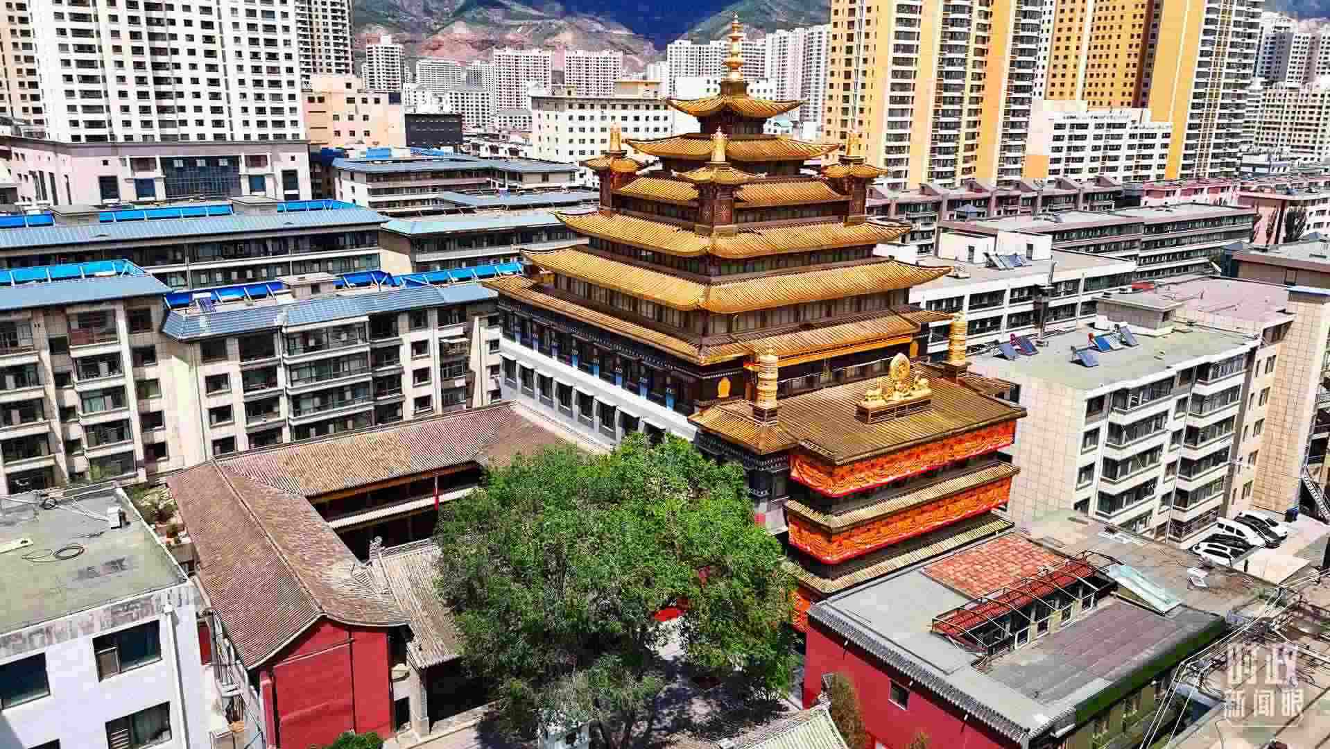 △宏覺(jué)寺。（總臺(tái)記者馬志原拍攝）