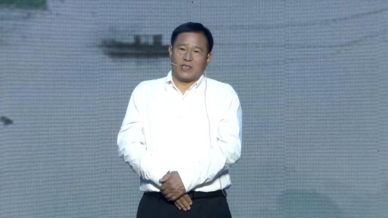 浙江大學(xué)藝術(shù)與考古學(xué)院教授林留根現(xiàn)場講述。