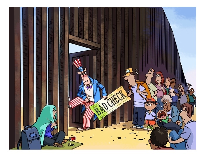 漫畫作者：馬宏亮（人民網(wǎng)版權(quán)圖片，未經(jīng)授權(quán)請勿轉(zhuǎn)載。）