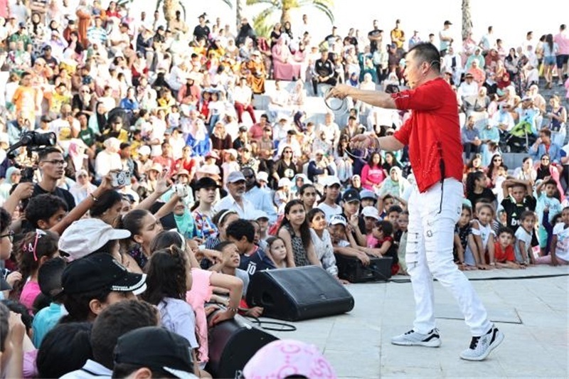 茶文化主題演出場景。拉巴特中國文化中心供圖