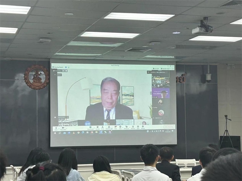 傅增有教授講座。