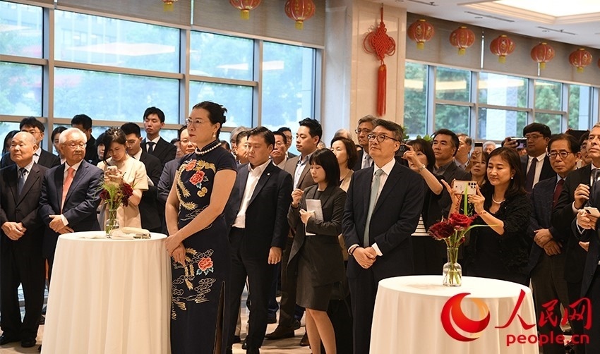 招待會現(xiàn)場。人民網(wǎng) 李帆攝