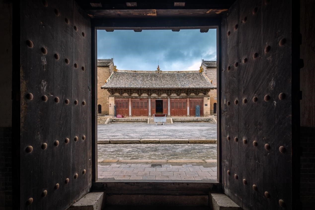 高平市崇明寺一角。蘇唐詩攝