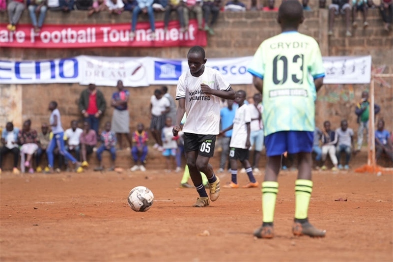 足球比賽現(xiàn)場。主辦方供圖