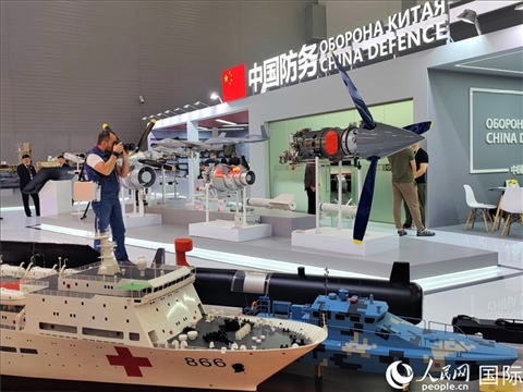 俄羅斯“軍隊(duì)-2024”國(guó)際軍事技術(shù)論壇現(xiàn)場(chǎng)。人民網(wǎng)記者 于宏建攝