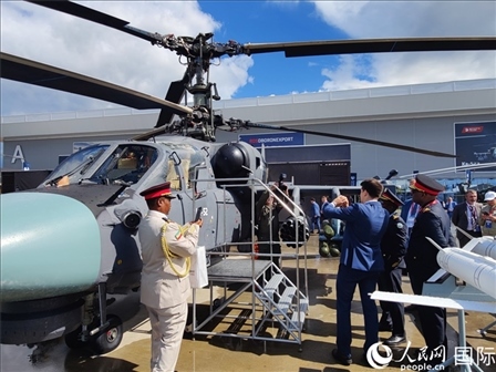 俄羅斯“軍隊(duì)-2024”國(guó)際軍事技術(shù)論壇現(xiàn)場(chǎng)。人民網(wǎng)記者 于宏建攝