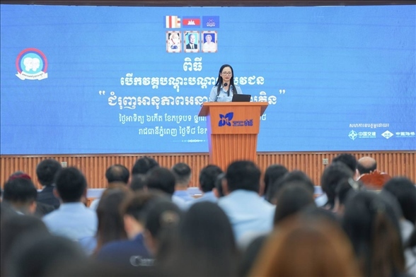 占尼莫在開幕式致辭?；顒?dòng)主辦方供圖