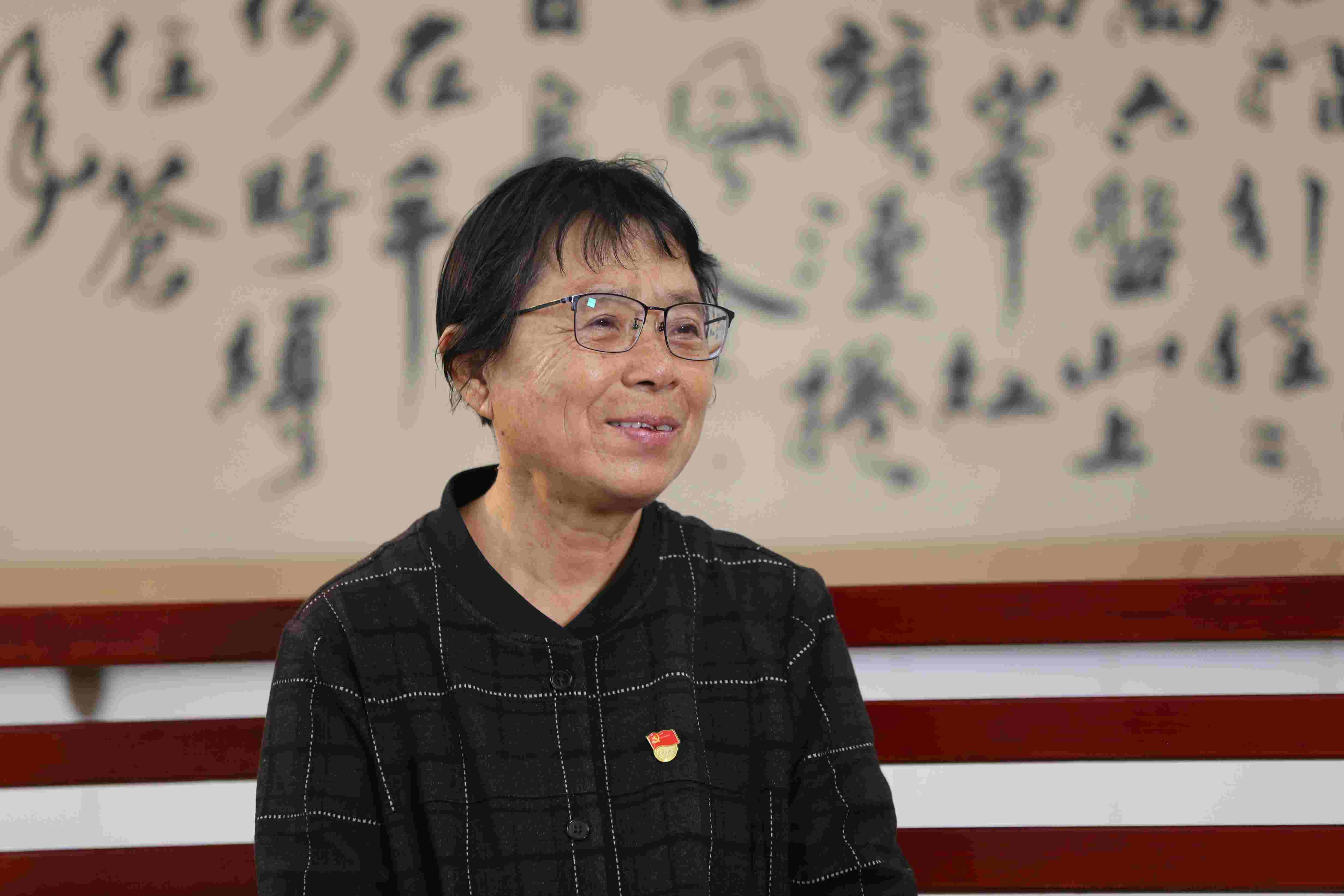 張桂梅。人民網(wǎng)記者 李發(fā)興攝