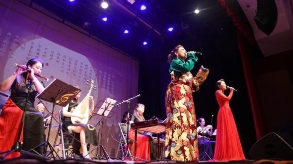 圖為演出場(chǎng)景。拉巴特中國(guó)文化中心供圖