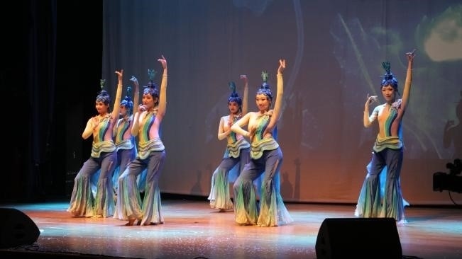 圖為演出場(chǎng)景。拉巴特中國(guó)文化中心供圖