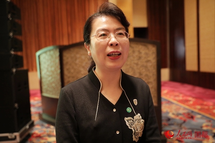 北京外國語大學(xué)亞洲學(xué)院院長、中國馬來研究中心主任蘇瑩瑩教授接受人民網(wǎng)采訪。人民網(wǎng) 王婧攝