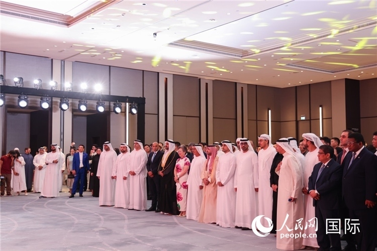 招待會現(xiàn)場。人民網(wǎng)記者任皓宇攝