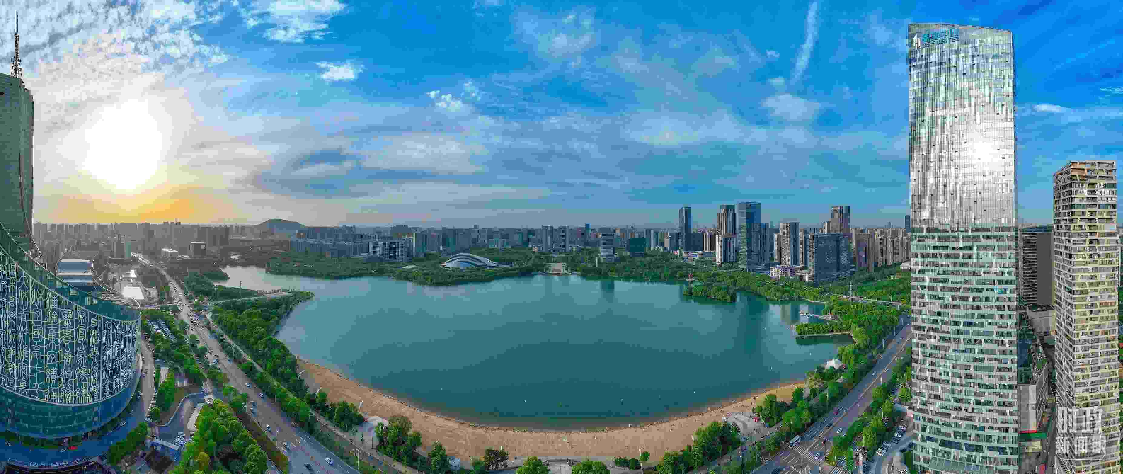 △安徽省合肥市。（合肥市蜀山區(qū)融媒體中心葛慶釗供圖）
