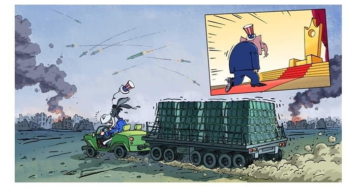 漫畫作者：馬宏亮（人民網(wǎng)版權(quán)圖片，未經(jīng)授權(quán)請勿轉(zhuǎn)載。）