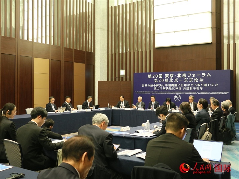 和平秩序分論壇現(xiàn)場。人民網(wǎng) 許可攝