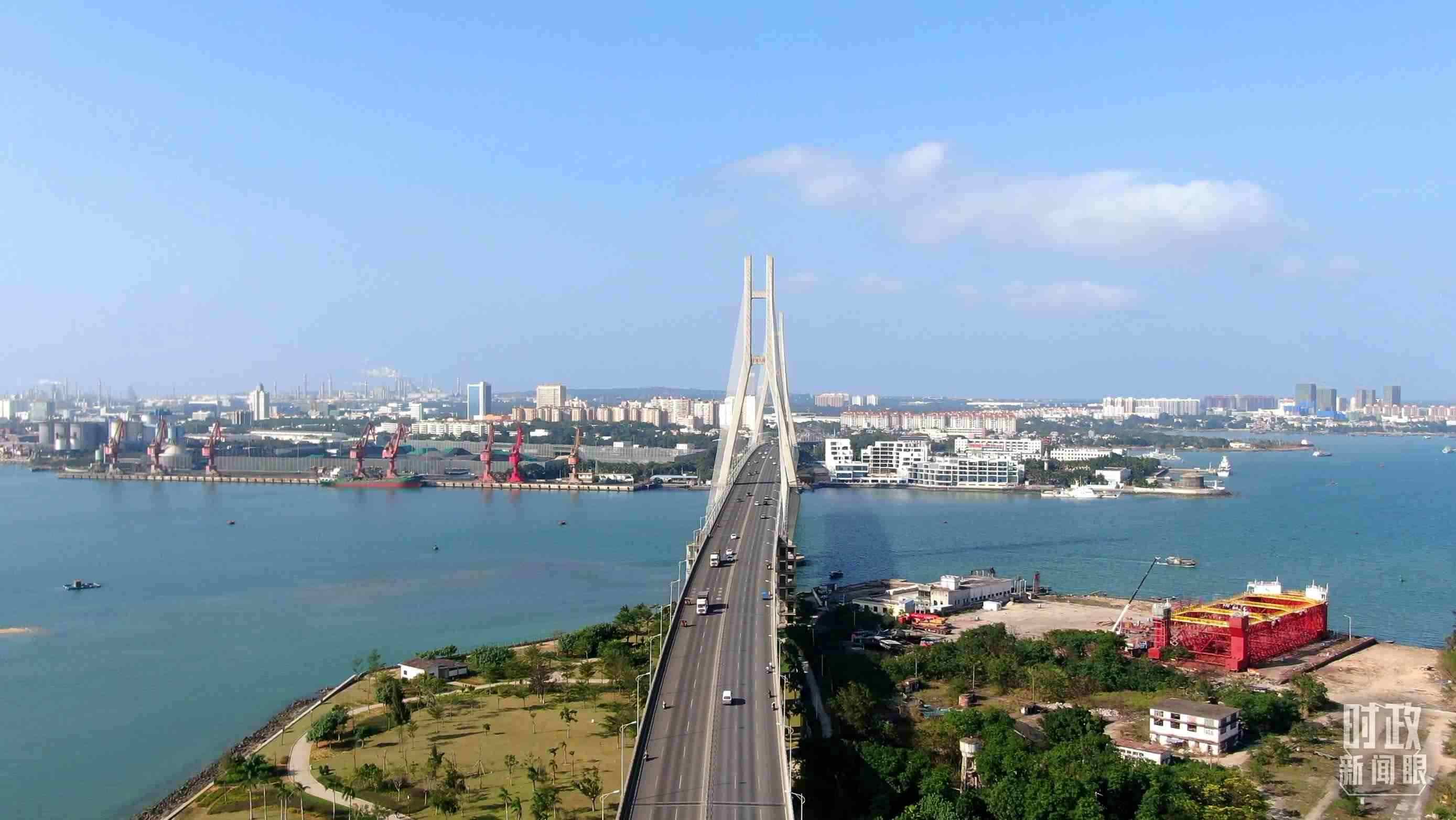 海南洋浦經(jīng)濟(jì)開發(fā)區(qū)。（總臺記者葉飛提供）