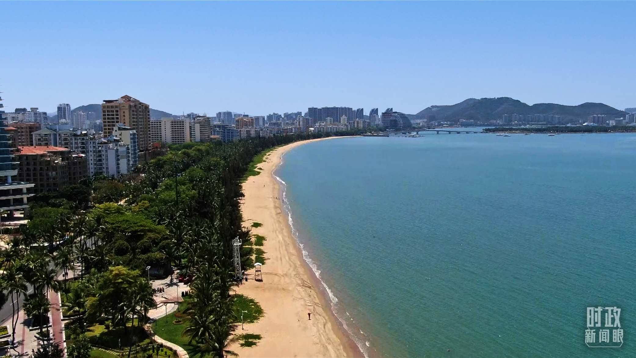 海南三亞。（總臺記者張偉克拍攝）