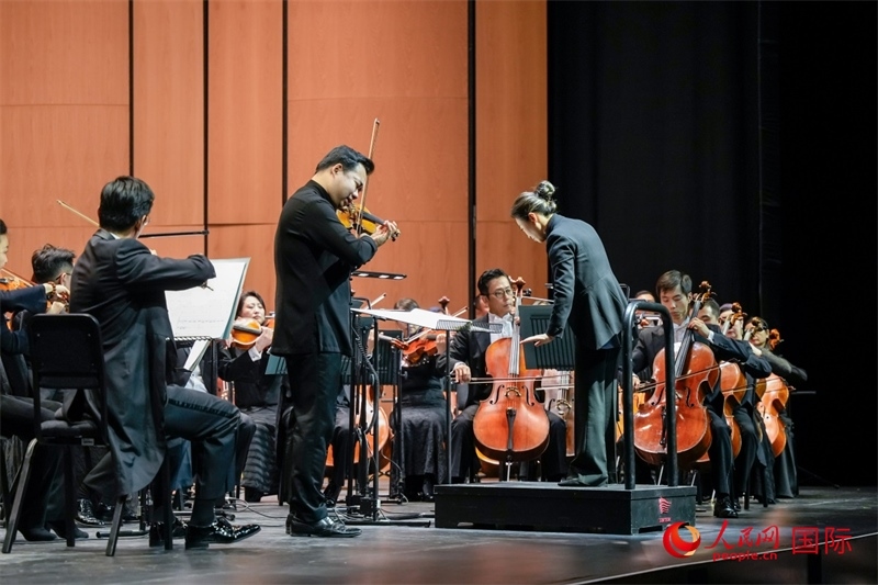 音樂會(huì)現(xiàn)場(chǎng)。人民網(wǎng) 塔里克·易卜拉欣攝