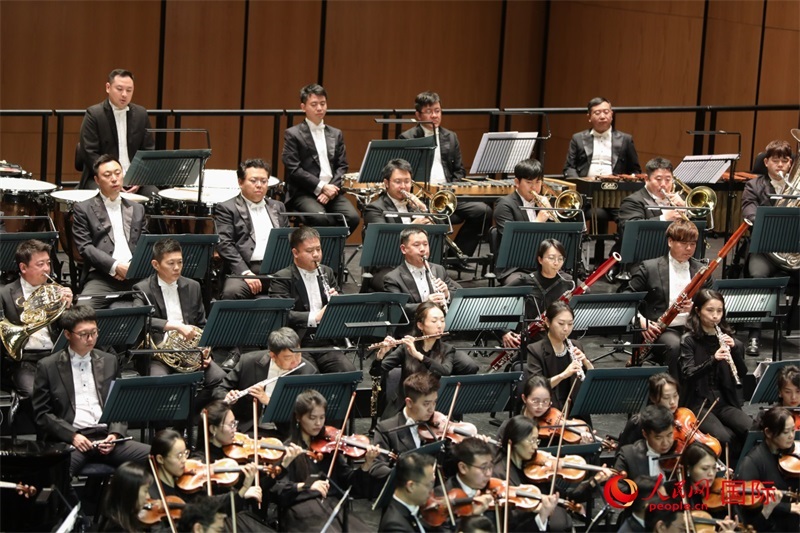 音樂會(huì)現(xiàn)場(chǎng)。 人民網(wǎng)記者 任皓宇攝