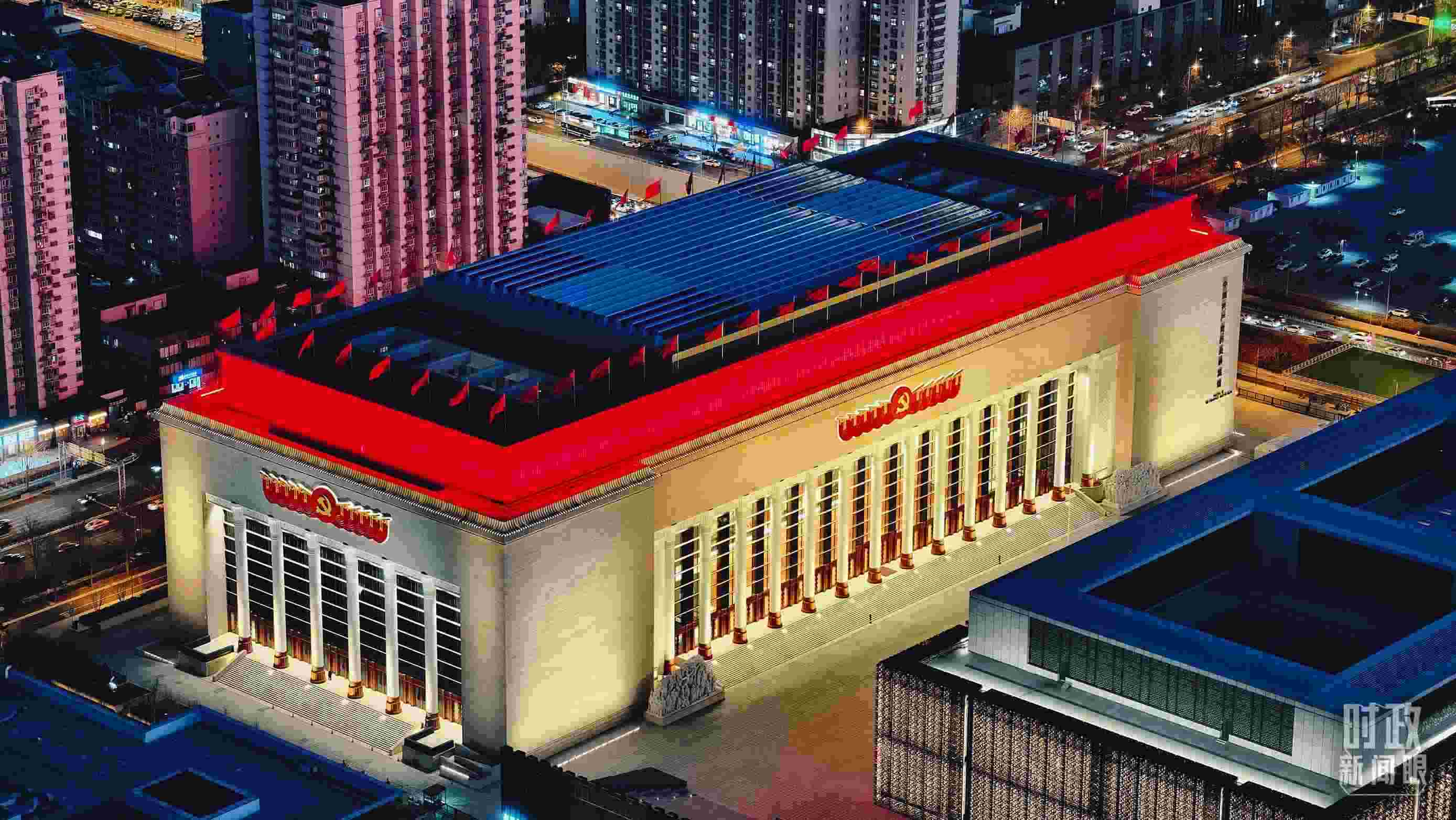 △中國(guó)共產(chǎn)黨歷史展覽館。（總臺(tái)央視記者張宇拍攝）