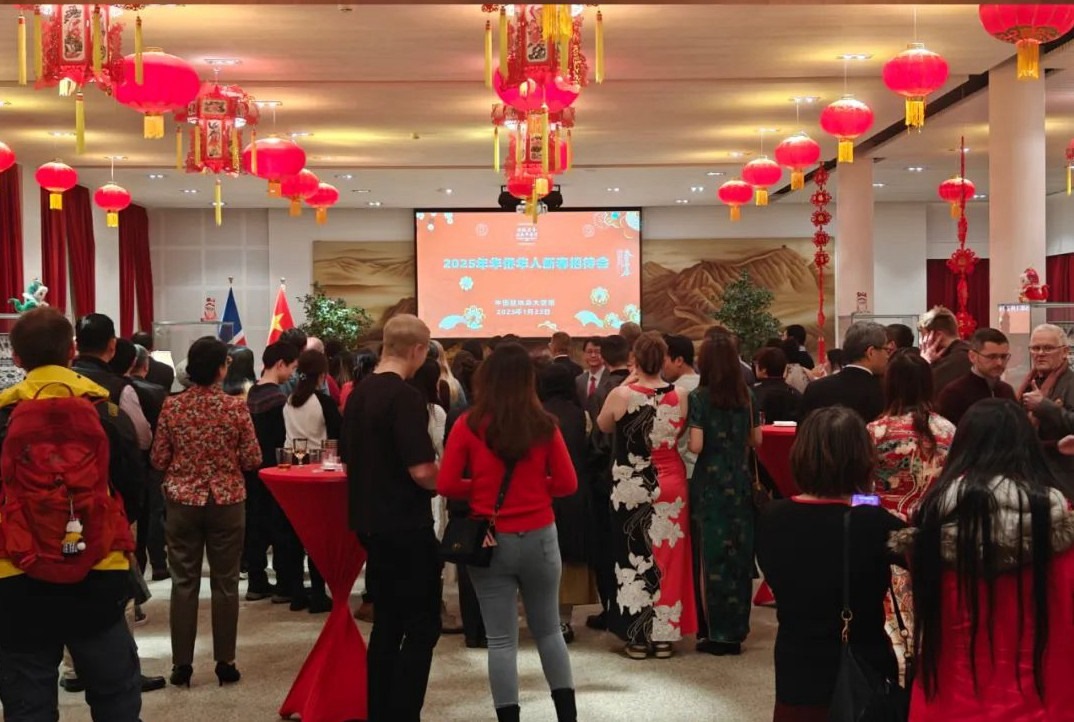 新春招待會(huì)現(xiàn)場(chǎng)。中國(guó)駐冰島大使館供圖