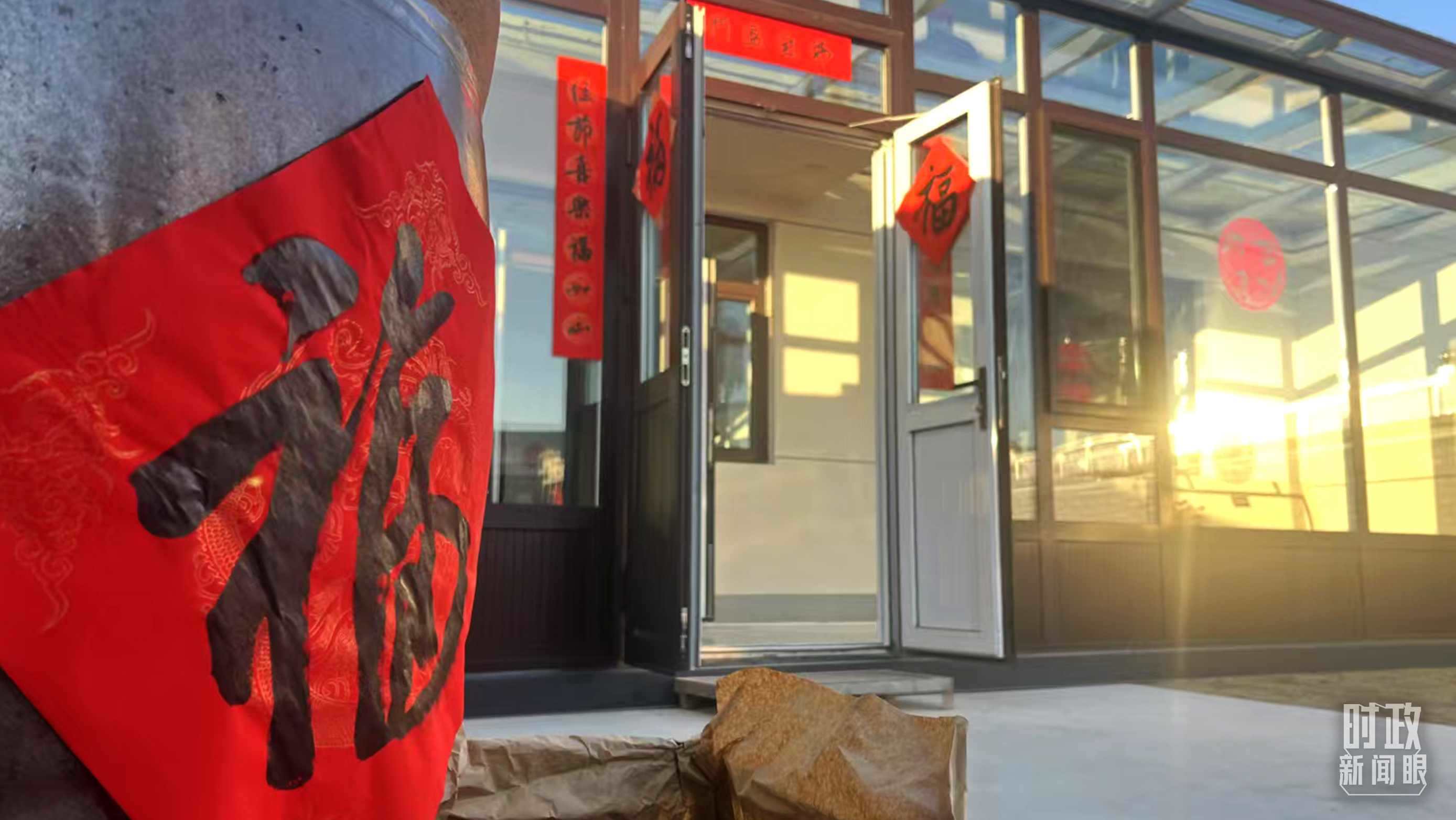 祝家溝村新居。（總臺央視記者李煒拍攝）