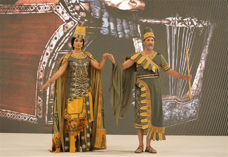 伊拉克時尚館舉辦的時裝展。伊拉克時尚館供圖