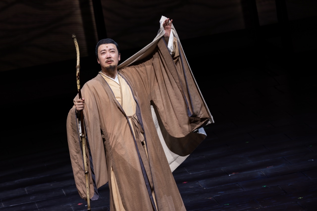 《蘇堤春曉》演出現(xiàn)場(chǎng)。國(guó)家話劇院供圖