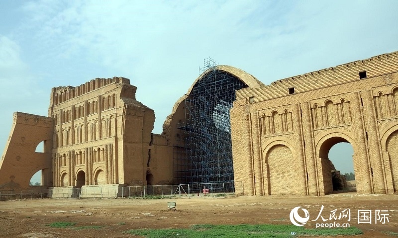 塔克基思拉宮遺址。人民網(wǎng) 伊納斯·易卜拉欣攝