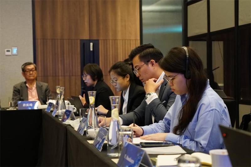 分享會(huì)現(xiàn)場，中馬兩國記者認(rèn)真記錄。林俊揚(yáng)攝