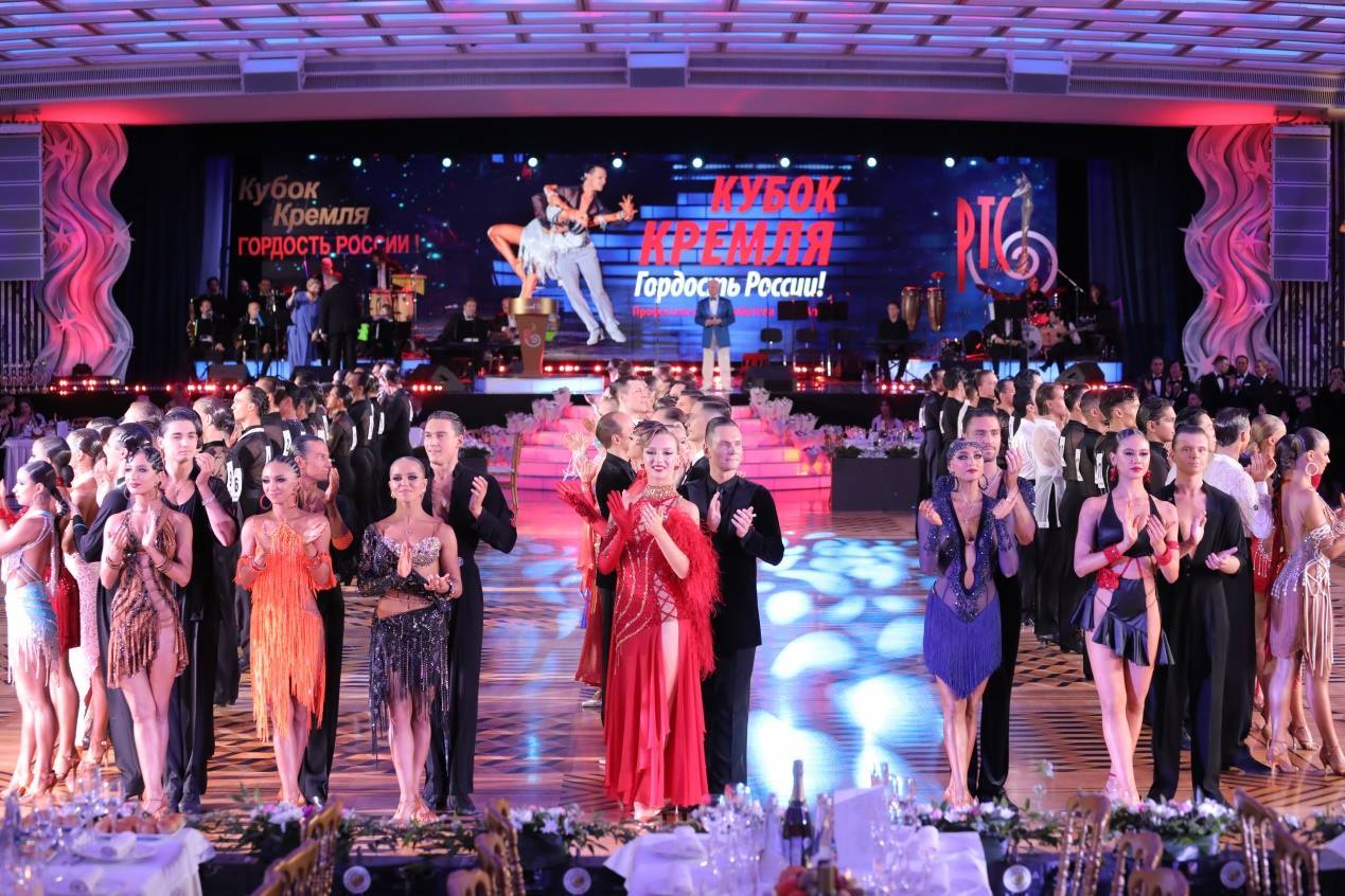 第七屆“克里姆林宮杯”國標(biāo)舞錦標(biāo)賽現(xiàn)場。于子恒攝