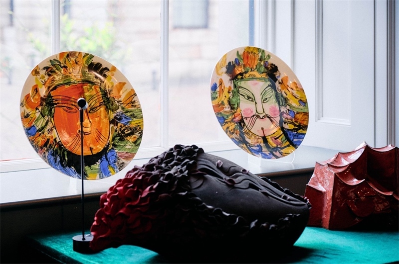 倫敦手工周中國館展品。楊浩鵬攝