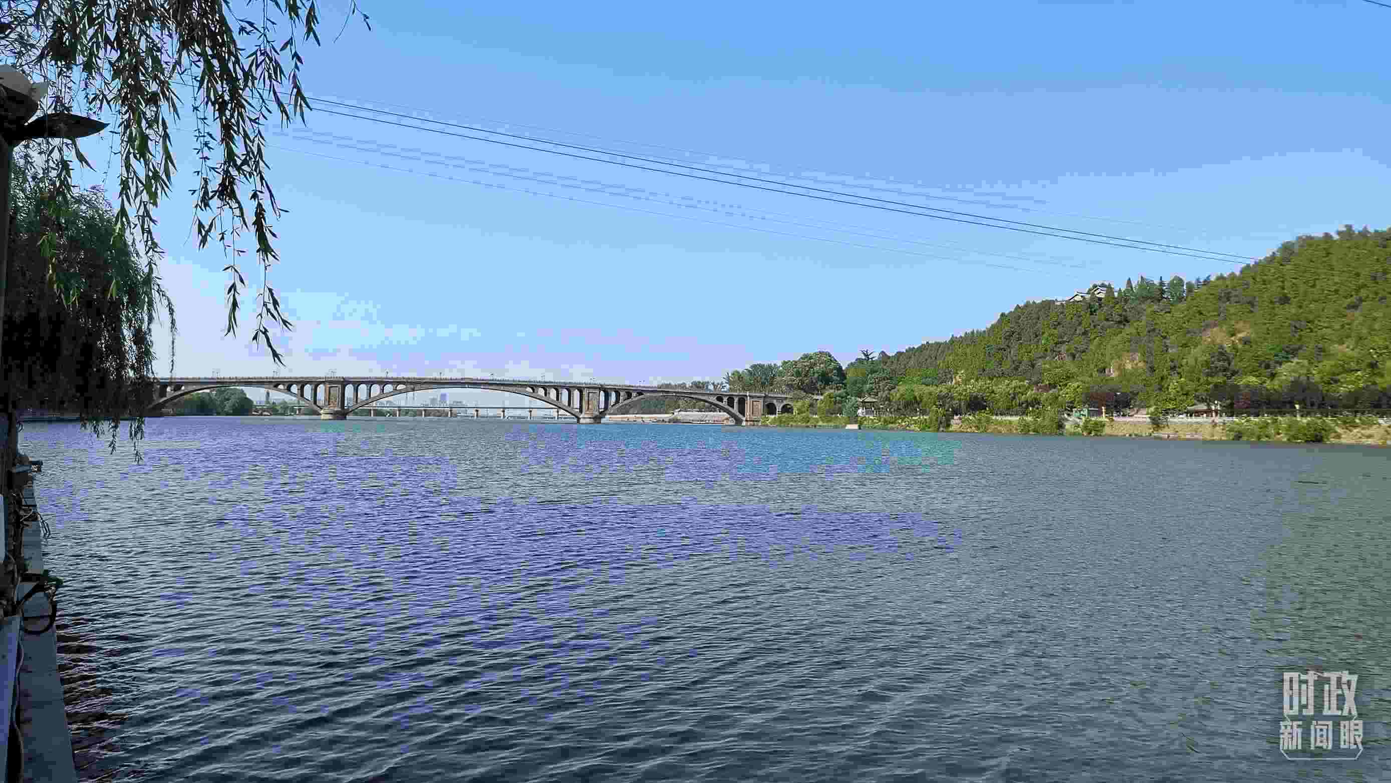 △伊河。（總臺央視記者范一鳴拍攝）