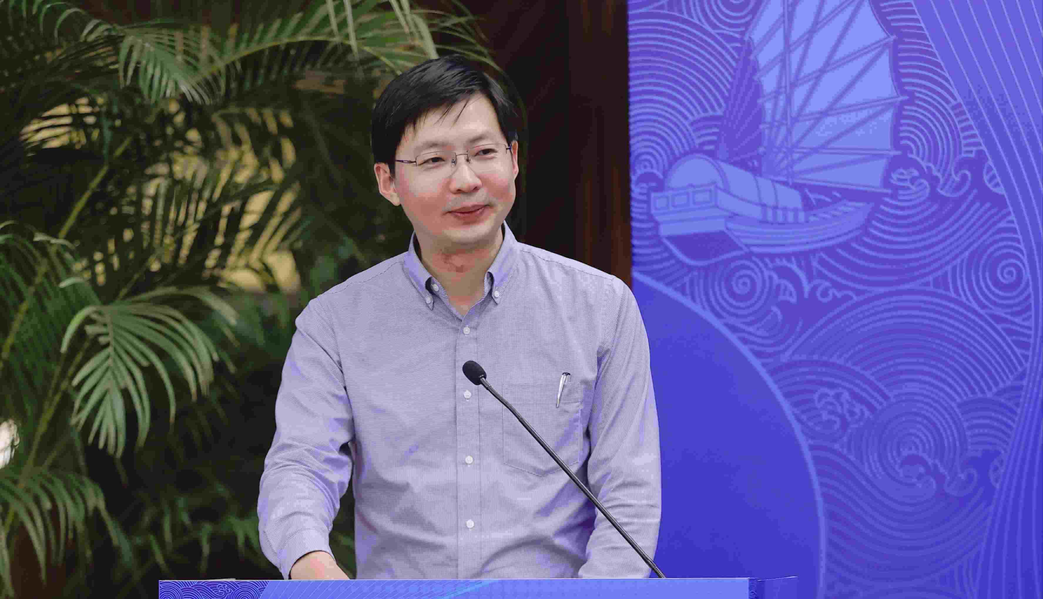 上海國(guó)際問題研究院王玉柱研究員。受訪者供圖